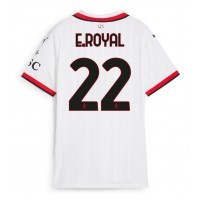 Fotballdrakt Dame AC Milan Emerson Royal #22 Bortedrakt 2024-25 Kortermet